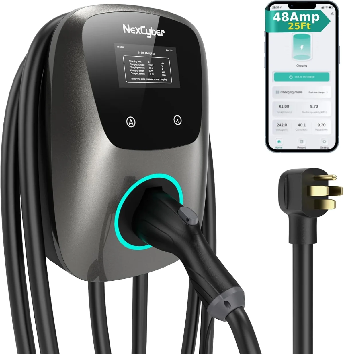 NexCyber EV Charger Only $110.xx (Reg. $260) at Amazon