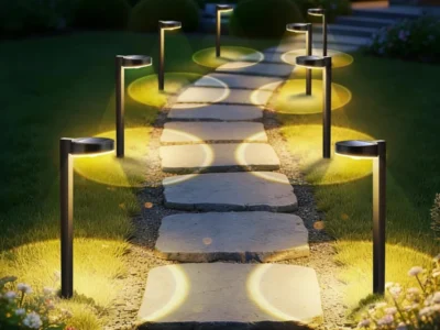 APONUO Solar Pathway Lights Only $20.xx (Reg. $40) at Amazon