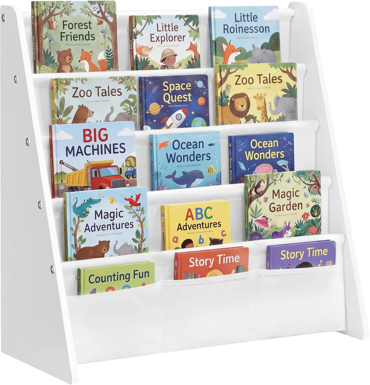 SONGMICS Kids Bookshelf 4‑Tier Only $19.xx (Reg. $23) at Amazon