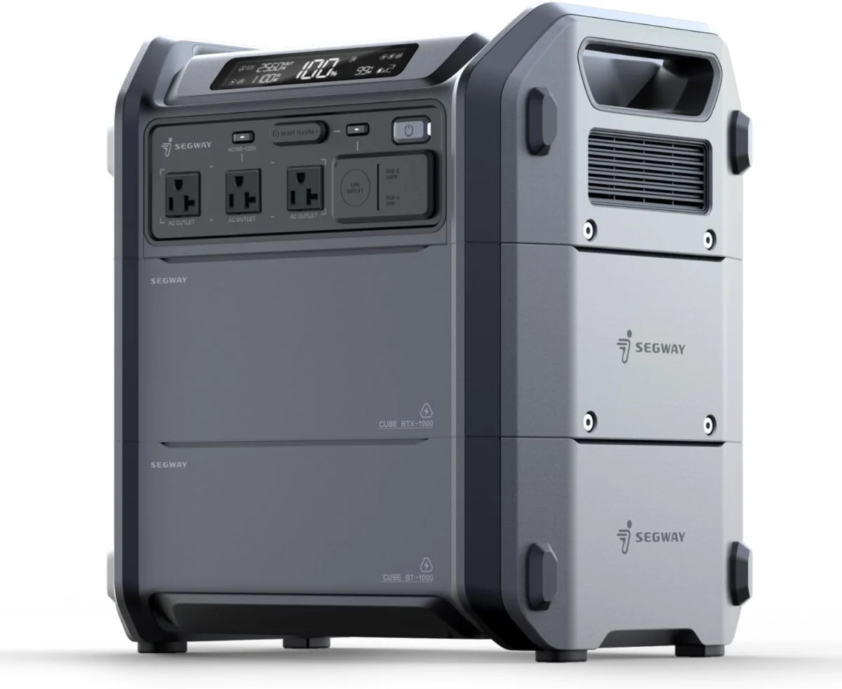 Segway Cube 2000 Portable Solar Power Station Only $499.xx (Reg.