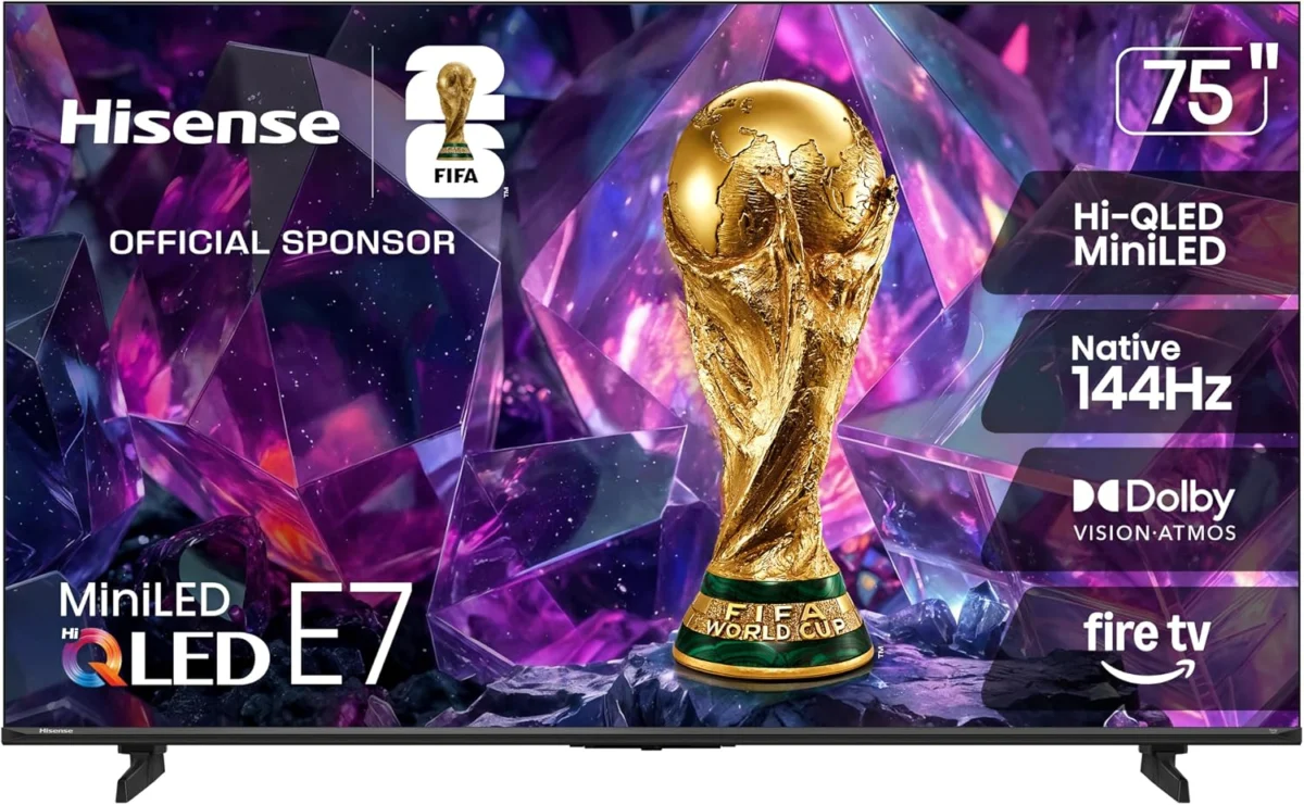 75″ Hisense E7 Series Only $697.xx (Reg. $800) at Amazon