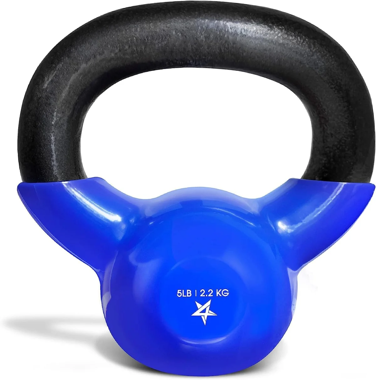 Yes4All 5‑lb Vinyl Kettlebell Only $12.xx (Reg. $17) at Amazon