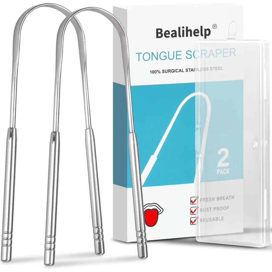 2 Pack Tongue Scraper Deal: Only $4.xx at Amazon