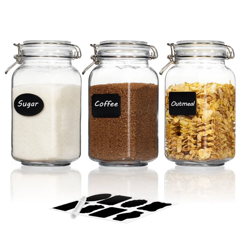 Sindcom 50oz Airtight Glass Jars Deal: Save $16.90 at Walmart