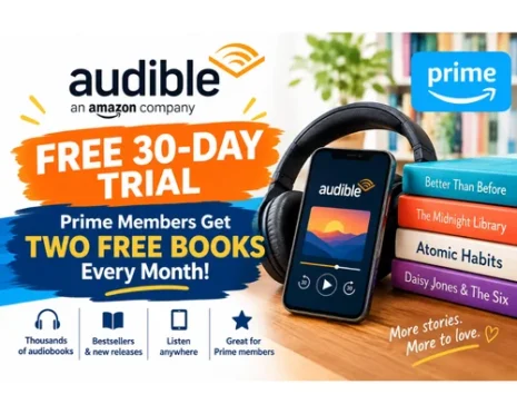 Free Audible 30-Day Trial Get 2 Free Books Monthly
