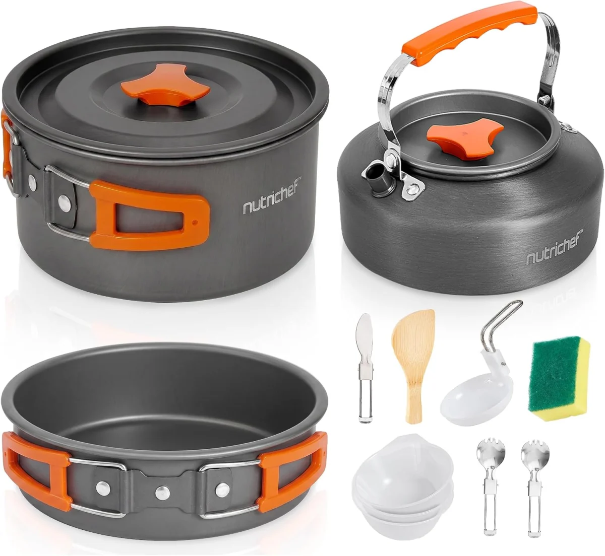 NutriChef 12-Piece Camping Cookware Set Only $13.xx (Reg. $35)