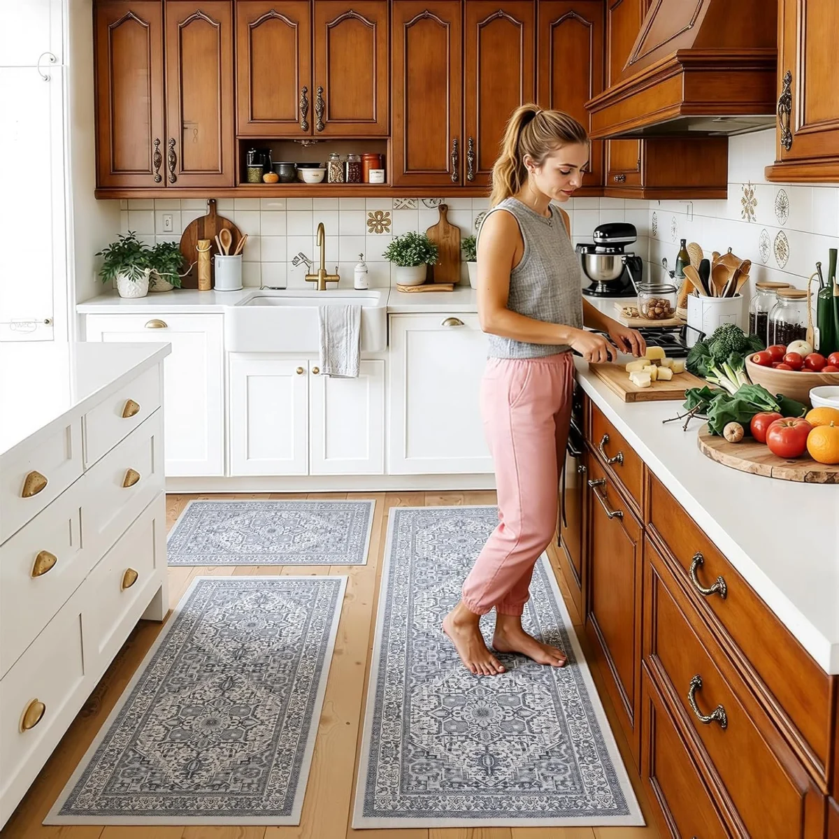UKISS Boho Kitchen Rug Set Only $20.xx (Reg. $43) at Amazon