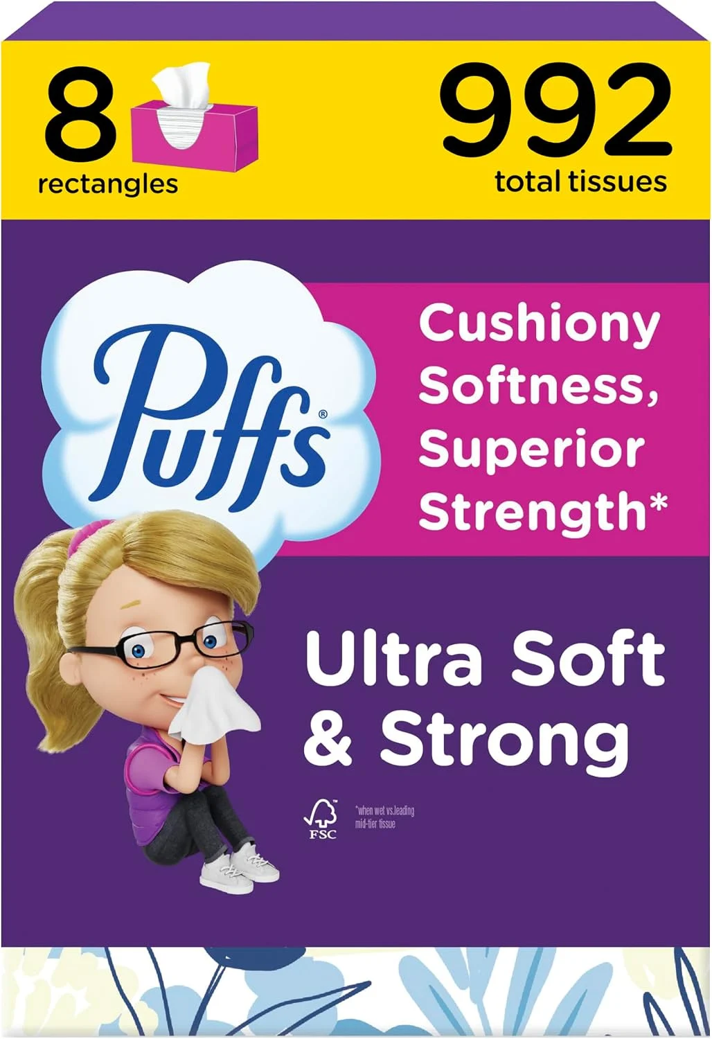 992-Count Puffs Ultra Soft Facial Tissues Only $11.xx (Reg. $18)