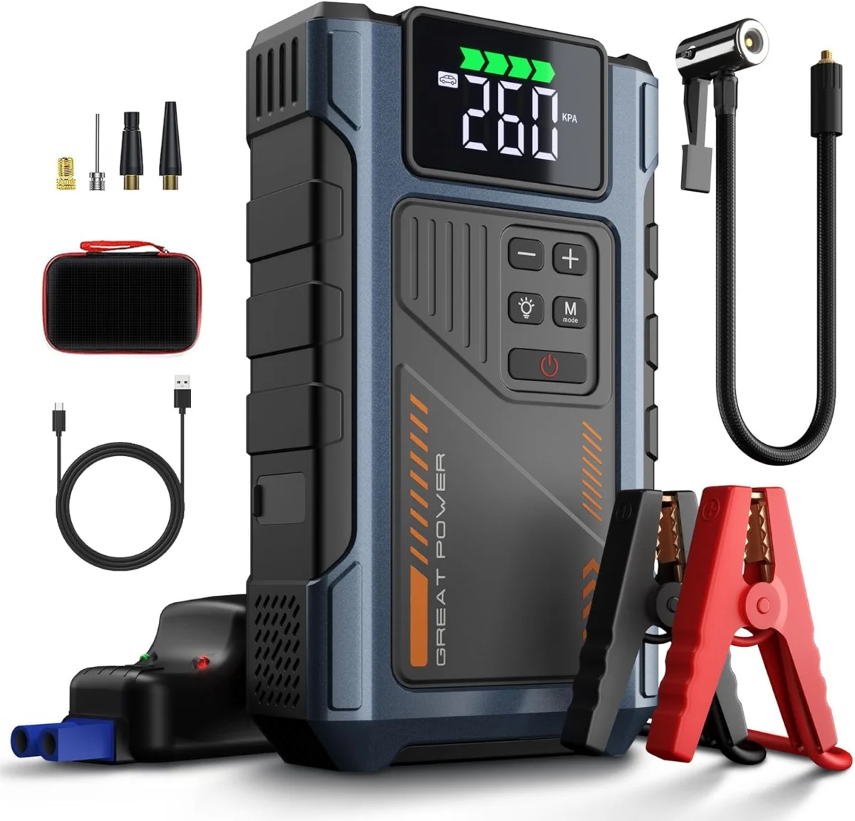Geeneu 4500A Car Jump Starter Only $36.xx (Reg. $60) at Amazon
