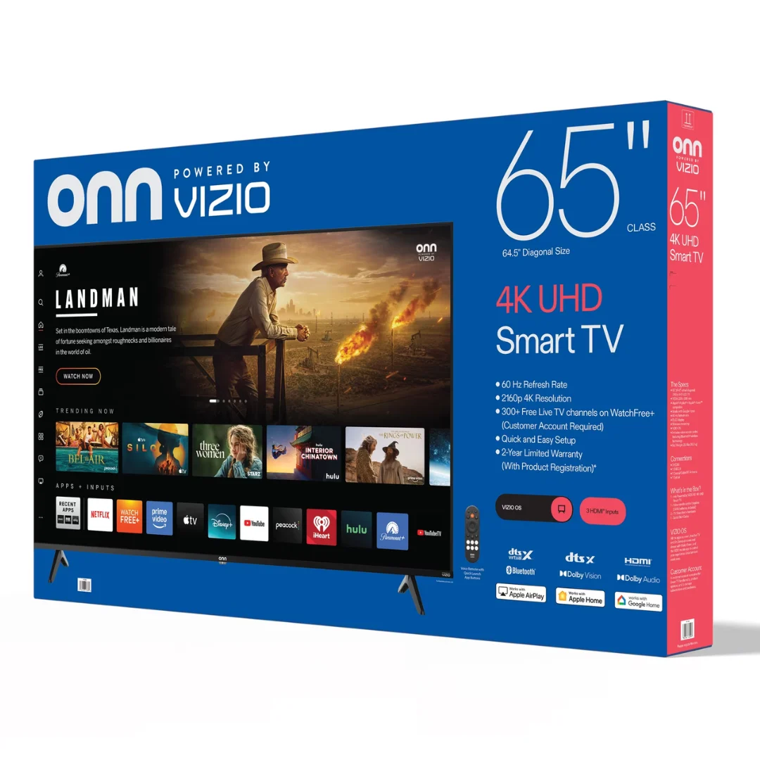 65″ 4K UHD VIZIO TV Only $258 (Reg. $300) at Walmart