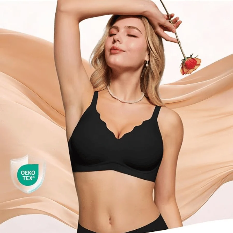 As Fairy Wireless Jelly Scalloped Bras Deal: Save 65% at Amazon