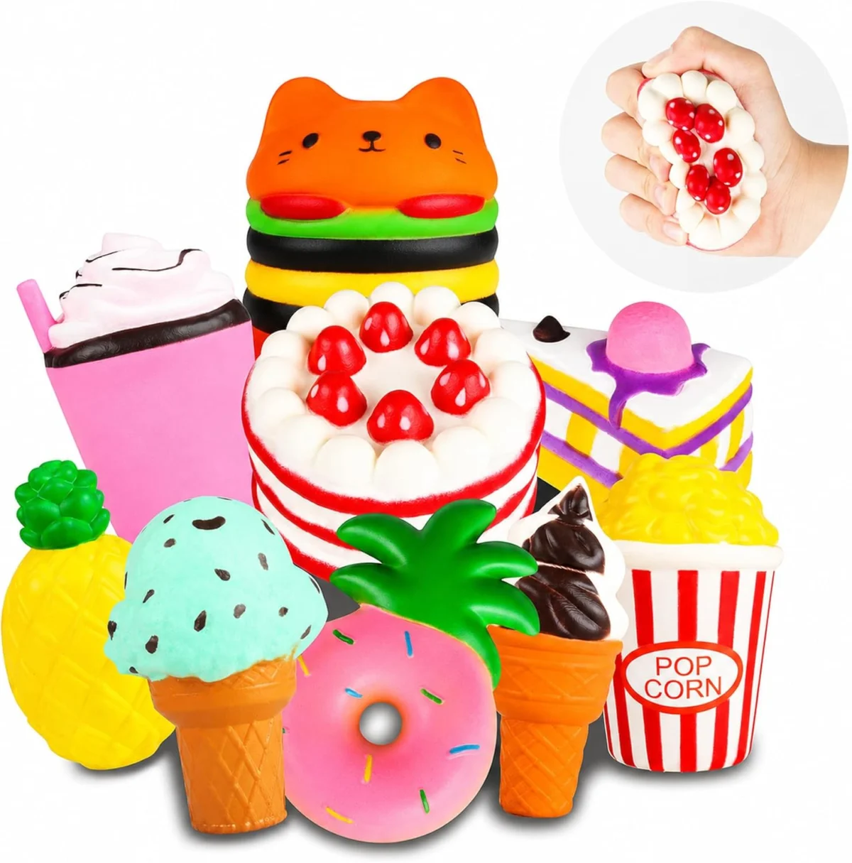 Slow Rising Jumbo Food Squishies Set Only $19.xx (Reg. $22)
