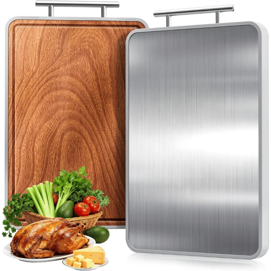 Double Sided Titanium Cutting Board Deal: Save $16.xx at Amazon