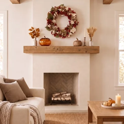 Texas House Fall Hydrangea Wreath Only $29.97 at Walmart