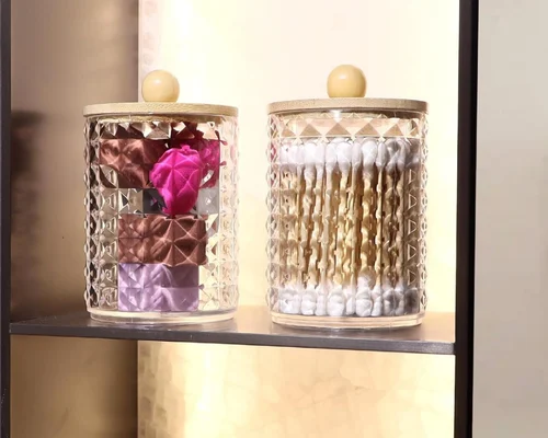 2 Pack Qtip Holder Bathroom Storage Canister $7.xx