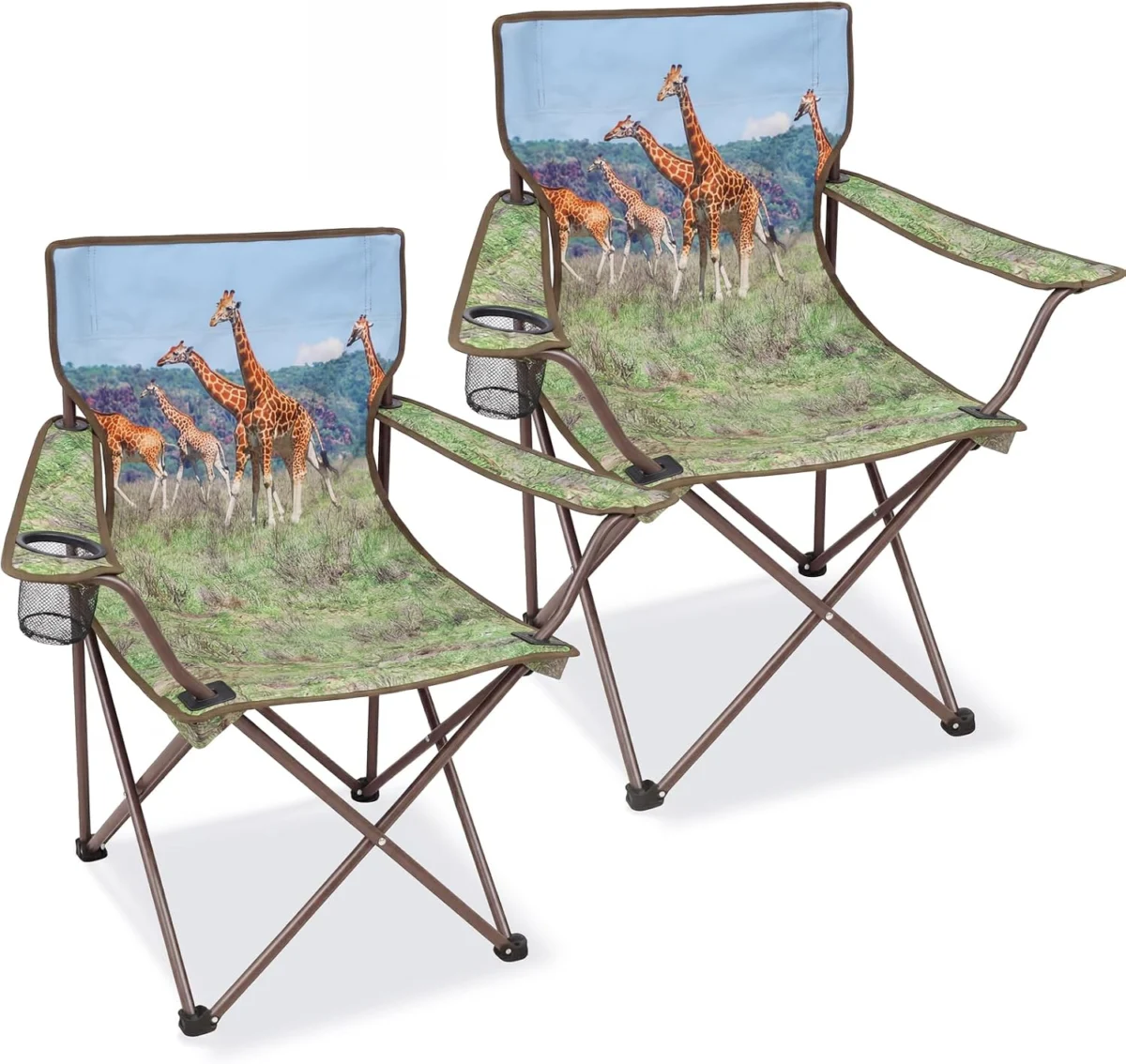 Animal Print Camping Chairs Only $27.xx (Reg. $28) at Amazon