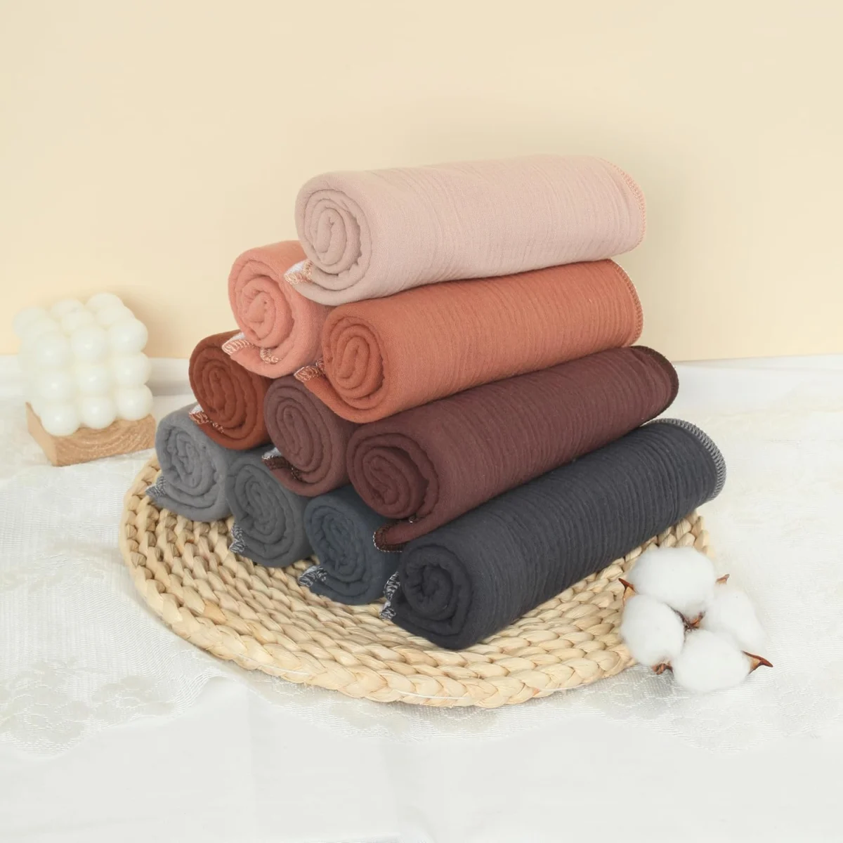 14 Pack Muslin Burp Cloths 19″ x 9″ for $13.xx (Reg $27)