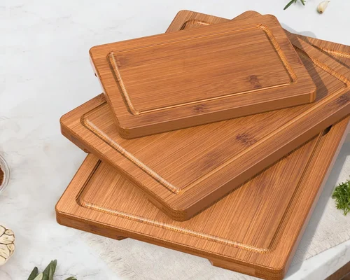 3-Piece Set Deep-Carbonized Bamboo Cutting Board $12.xx (Reg $17)