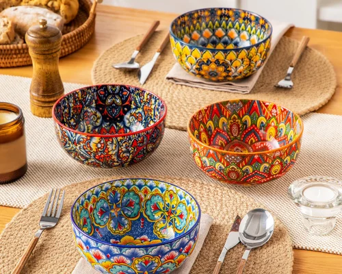vancasso 6 Pieces Cereal Bowls Set ONLY $28.99 at Walmart