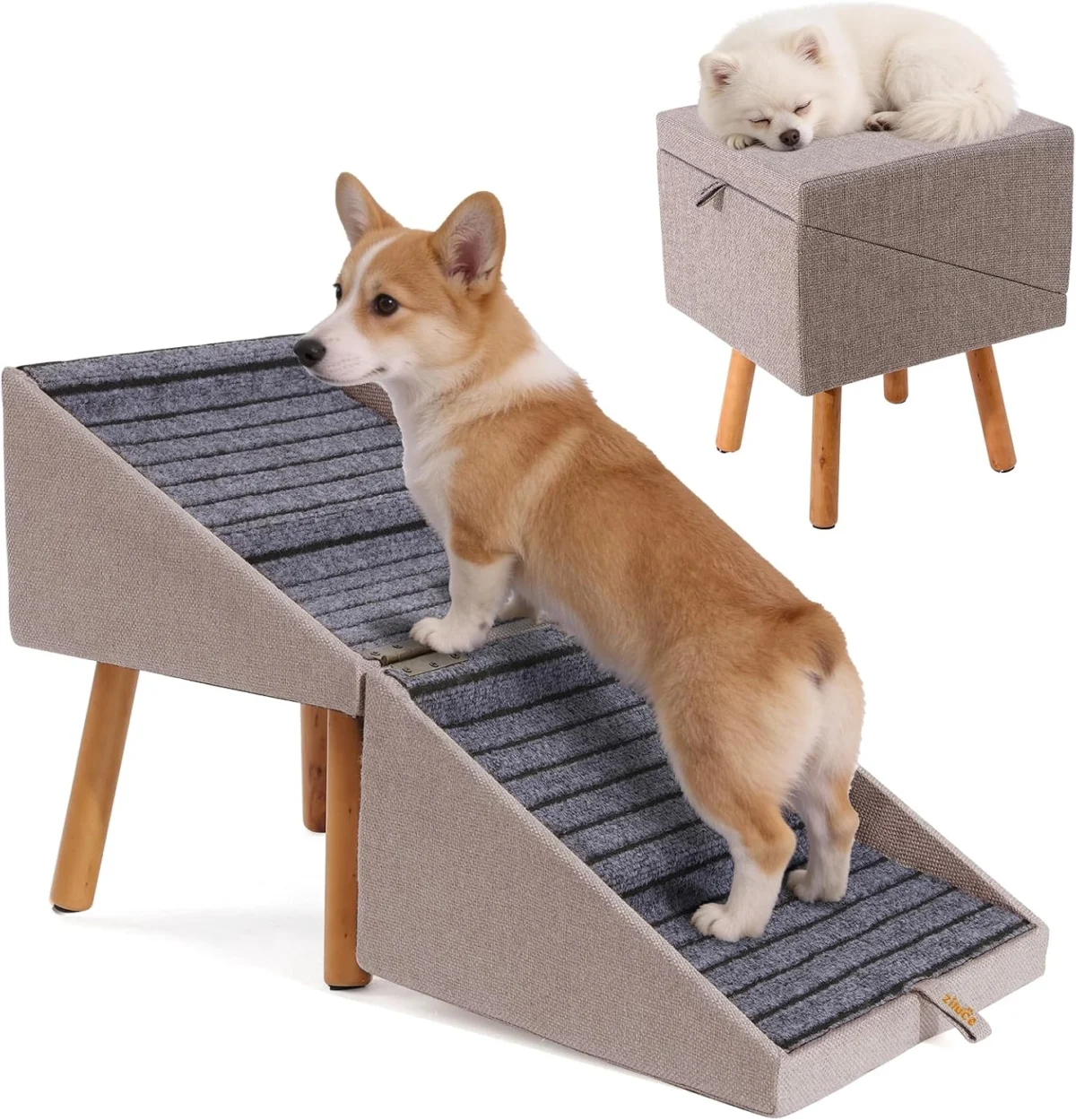 Ziluce Foldable Pet Stairs Only $99.xx (Reg. $110) at Amazon