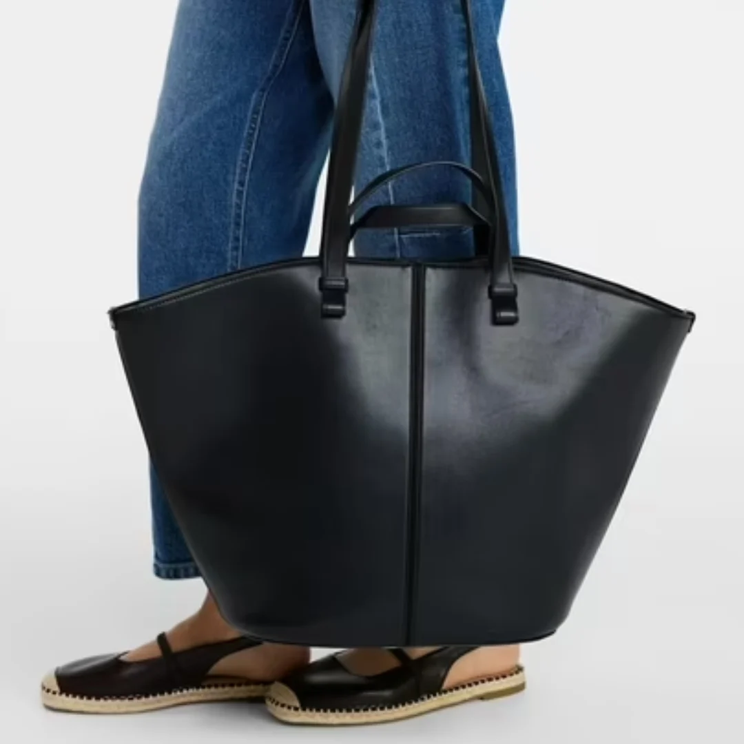 Women’s Faux Leather Tulip Tote Only $15 (Reg. $31) at Walmart