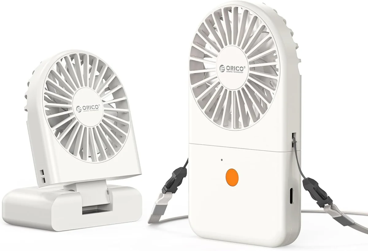 ORICO 3‑In‑1 Portable Handheld Neck Fan Only $5.xx (Reg. $15)