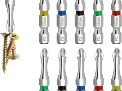 10-Pack HitScrews Magnetic Screwdriver Bits Only $5.xx (Reg. $17)