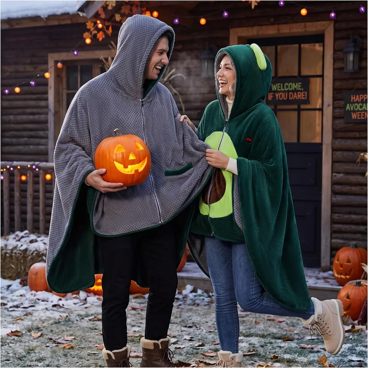 PETREL Double-Sided Heated Poncho Blanket Only $98.xx at Amazon