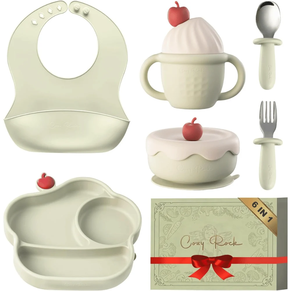 Silicone Baby Feeding Set Deal: Save 75% at Amazon