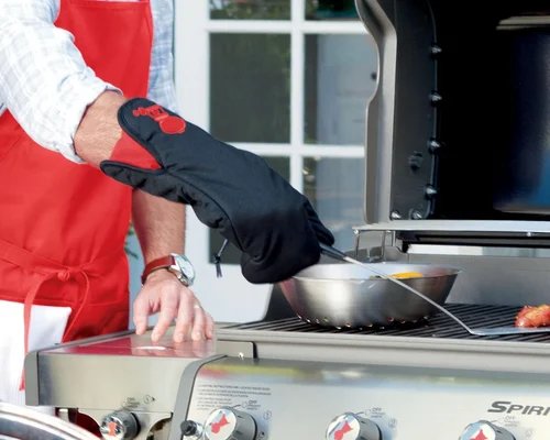 Weber Barbecue Mitt with Red Kettle Embroidery $5.xx (Reg $14)
