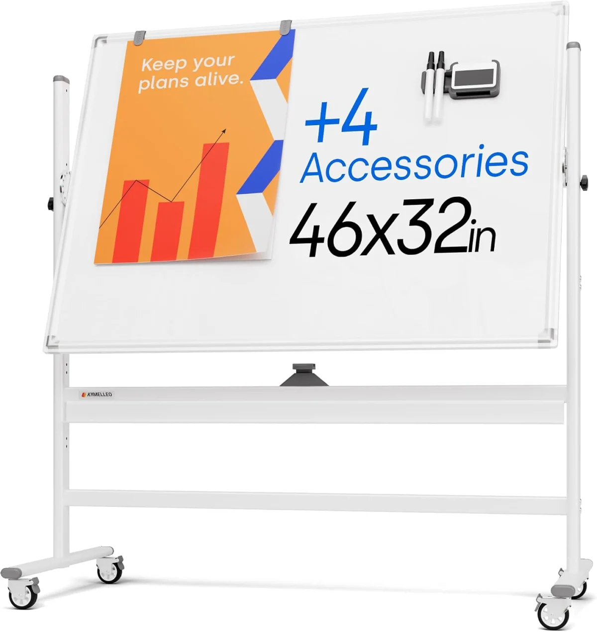 Kamelleo Rolling Whiteboard Only $123.xx (Reg. $161) at Amazon