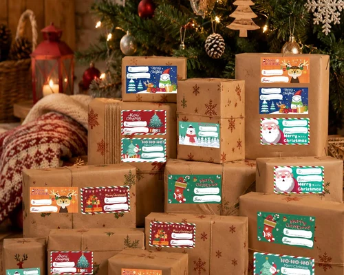 500 Christmas Gift Tags Deal: Save 44%