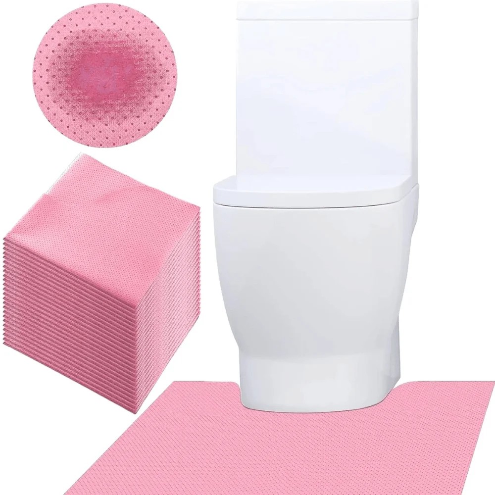 20 Pack Disposable Toilet Mats Deal: Save 50% at Amazon