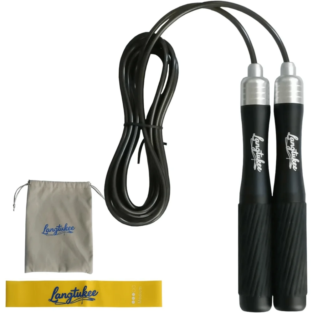 LANGETUKEE Speed Jump Rope Deal: Save $12.xx at Amazon