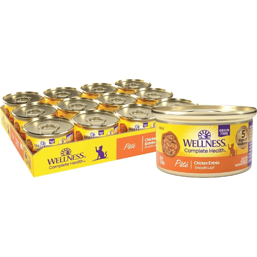 Wellness Complete Health Wet Cat Food Deal: Save 58% at Amazon