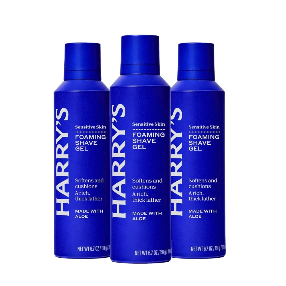 Harry’s Foaming Shave Gel 3 Pack Deal: Save $9.xx at Amazon