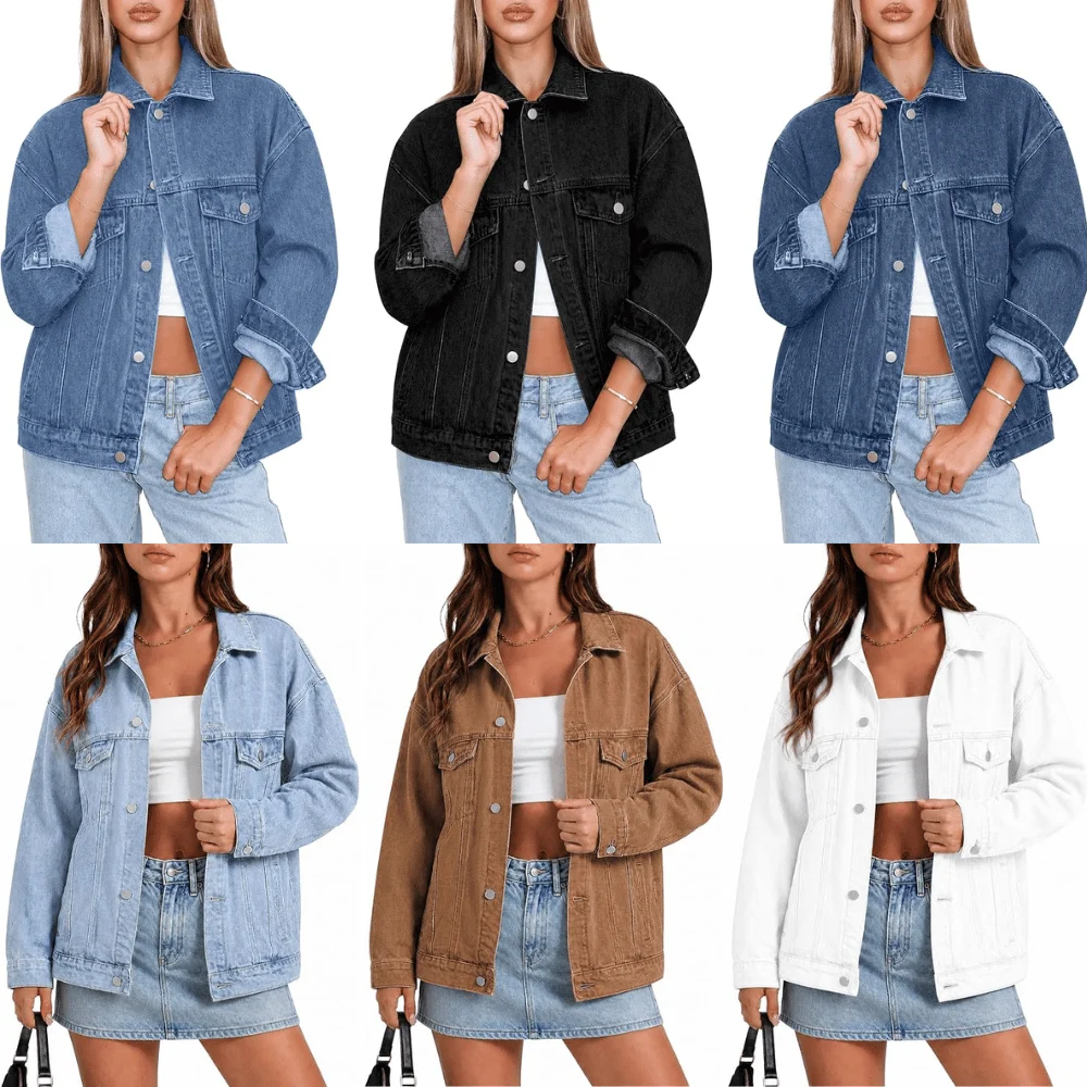 Sipaya Women’s Button Down Denim Jacket Deal: Save 62% at Amazon
