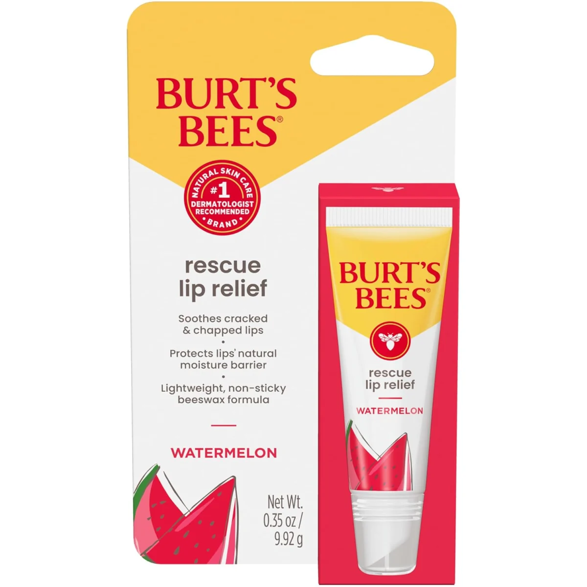 Burt’s Bees Rescue Lip Relief Watermelon Only $3.xx at Amazon