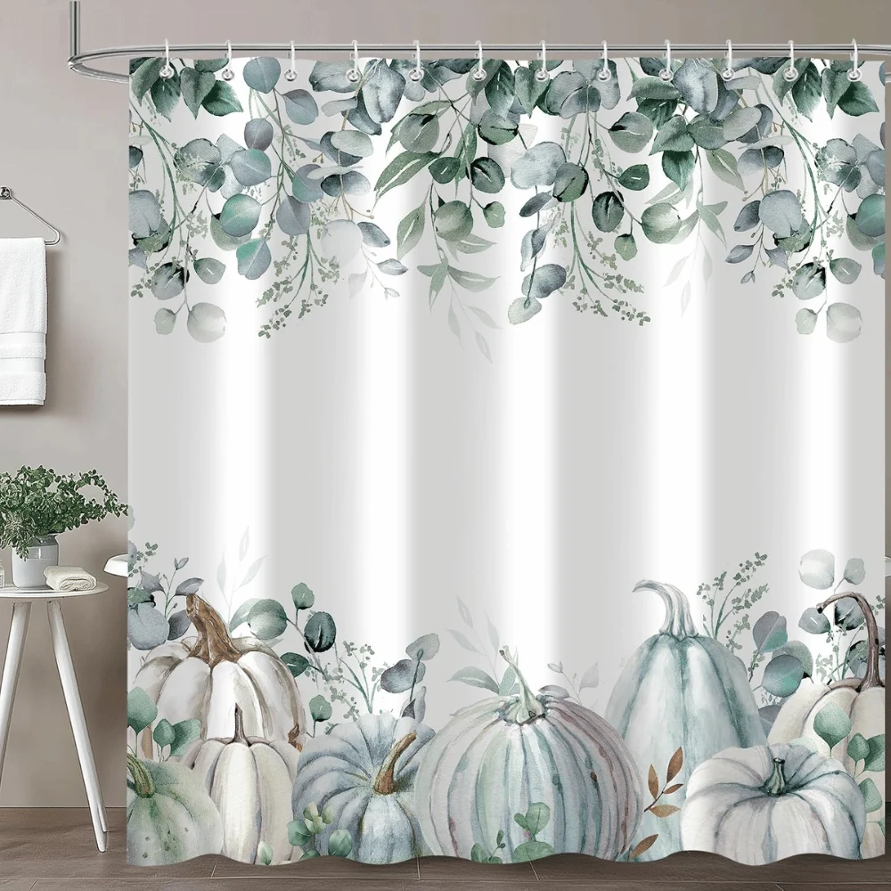 Fall Pumpkin Shower Curtain Deal: Save $7.xx at Amazon