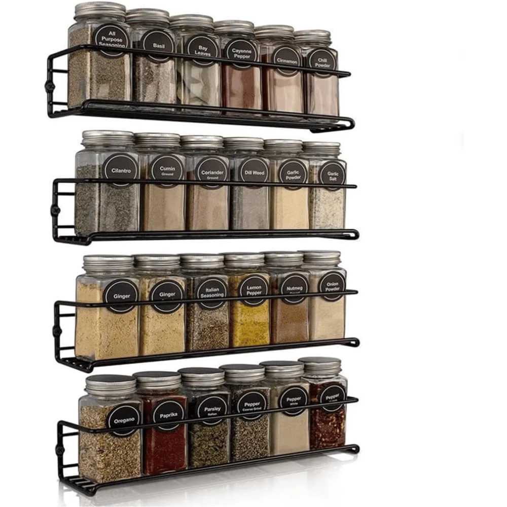 4 Pack Spice Rack Organizer Deal: Save 50% at Amazon