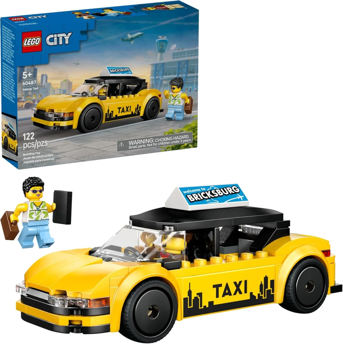 LEGO City Yellow Taxi Only $8.xx (Reg. $15) at Amazon