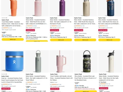 HydroFlask Water Bottles Deal: Save 60% at Amazon