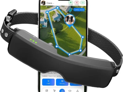 Thereye GPS App Controlled Wireless Dog Fence Collar $200.xx at Amazon