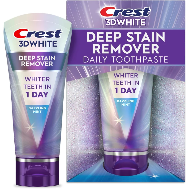 Crest 3DWhite Deep Stain Remover Toothpaste Deal: Save $2.xx at Amazon