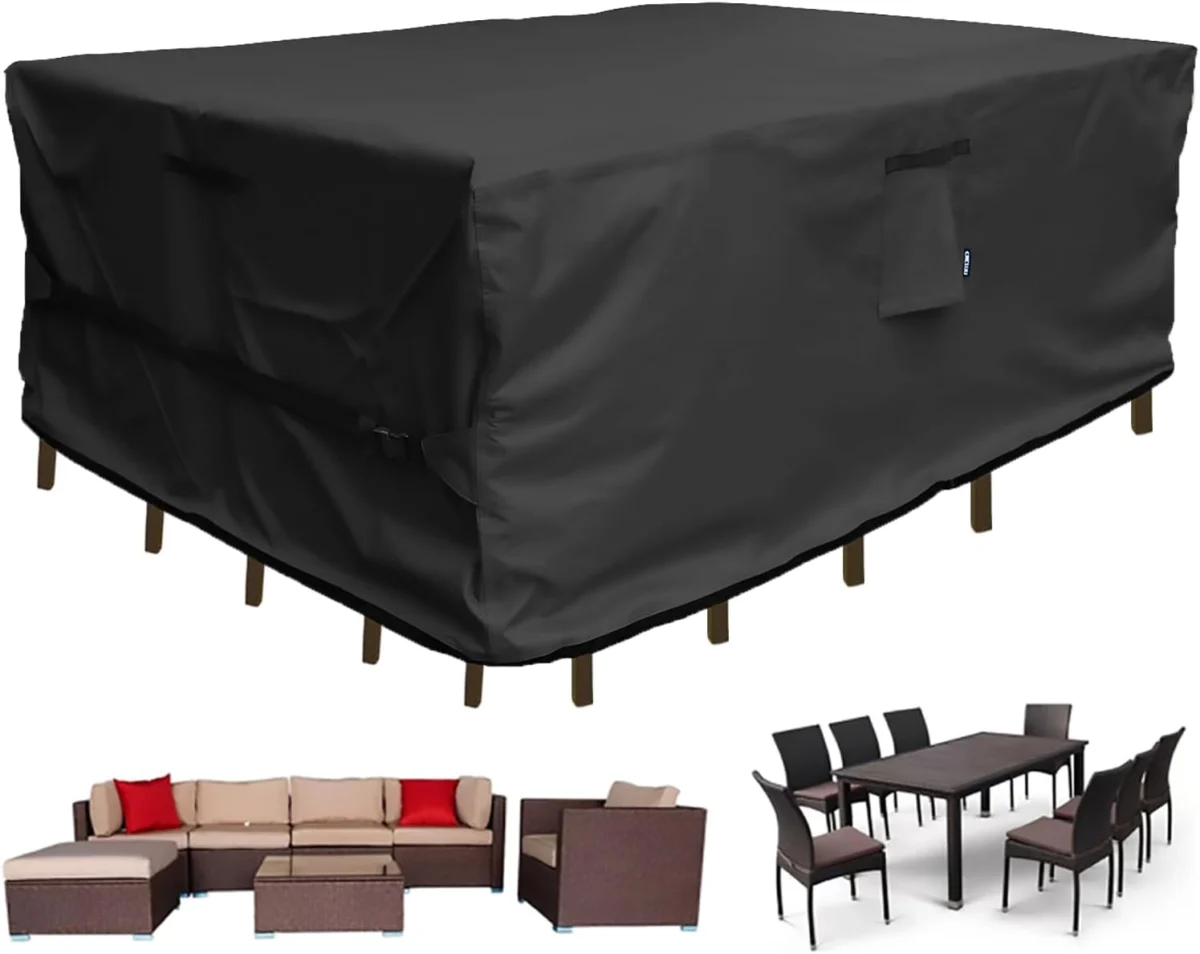 Waterproof Patio Furniture Set Cover Only $9.xx at Amazon