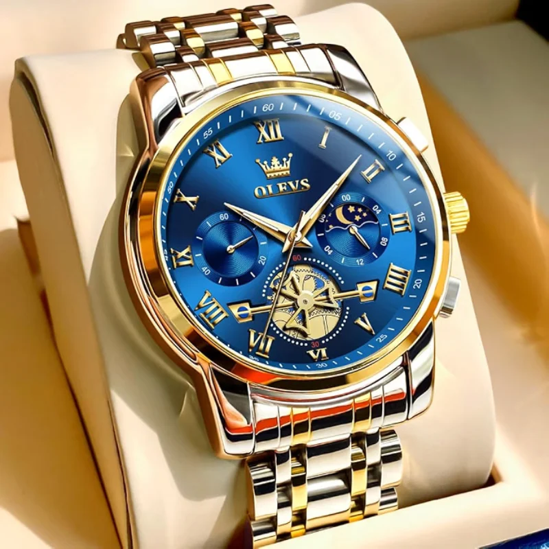 OLEVS Luxury Men’s Watch Deal: Save $256.xx at Amazon