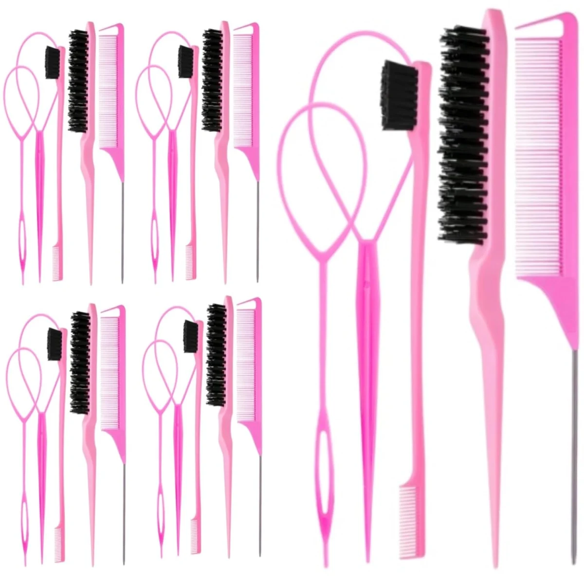 Hair Styling Combs and Brushes Set Only $5.xx (Reg. $8) at Amazon