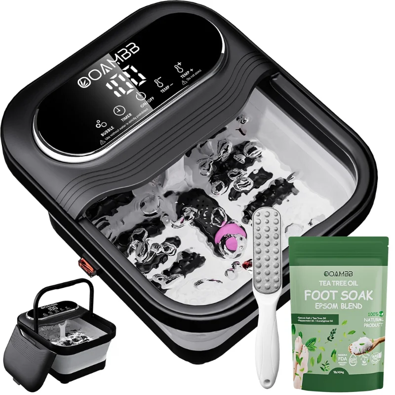Collapsible Foot Spa Bath Deal: Save $37.xx Discount at Amazon