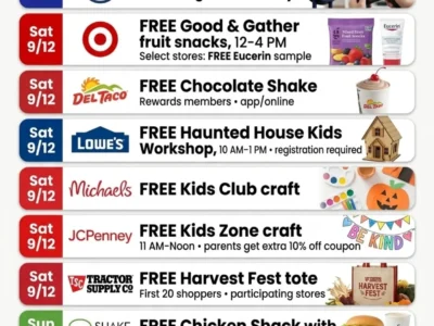 Target Freebie Deal: Weekend Giveaway