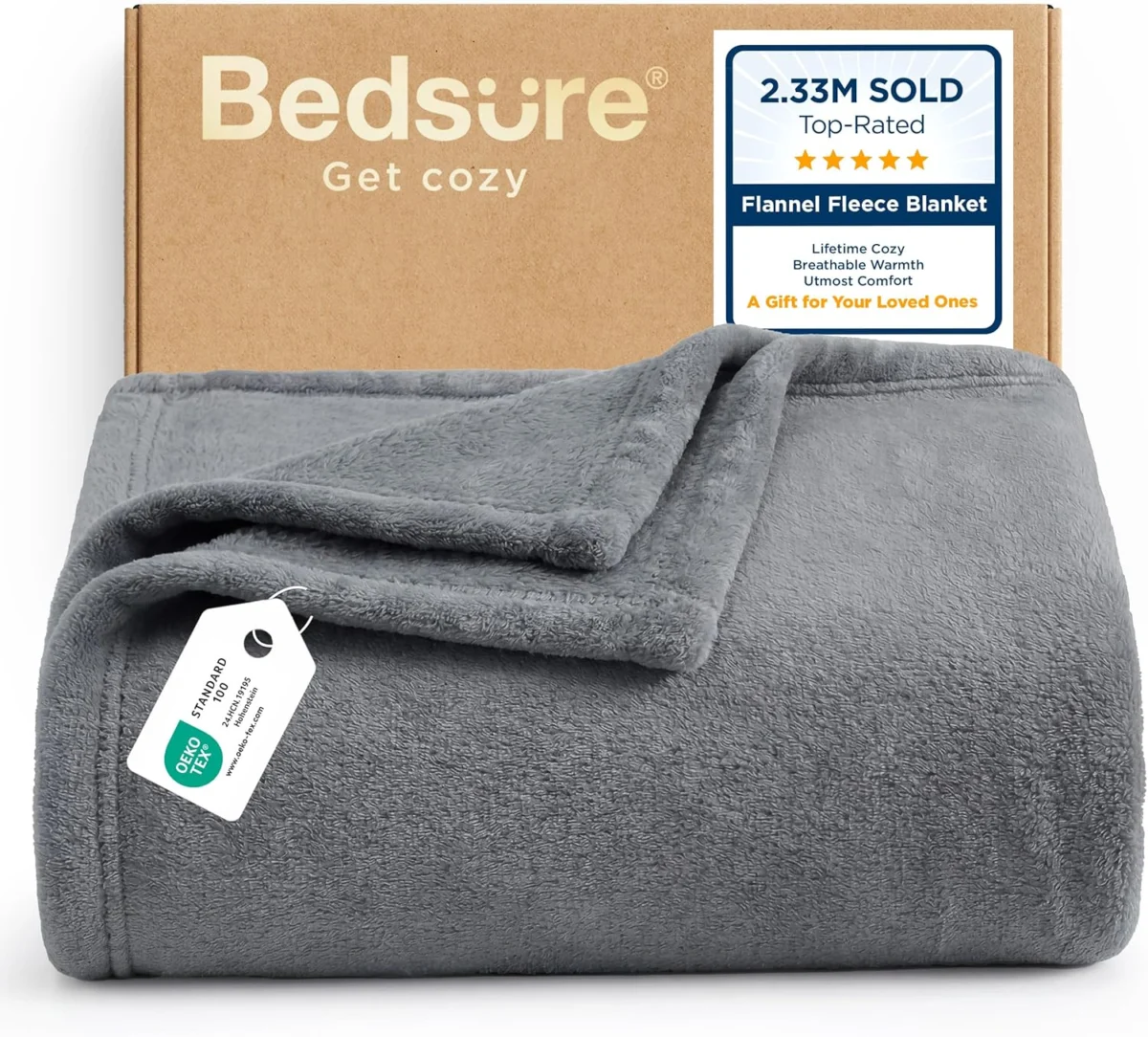 Fleece Throw Blanket Only $9.xx (Reg. $18) at Amazon